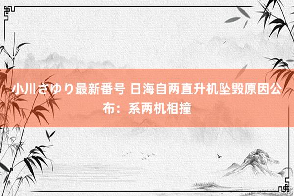 小川さゆり最新番号 日海自两直升机坠毁原因公布：系两机相撞