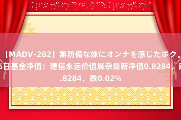 【MADV-282】無防備な妹にオンナを感じたボク。 3 8月16日基金净值：建信永远价值羼杂最新净值0.8284，跌0.02%