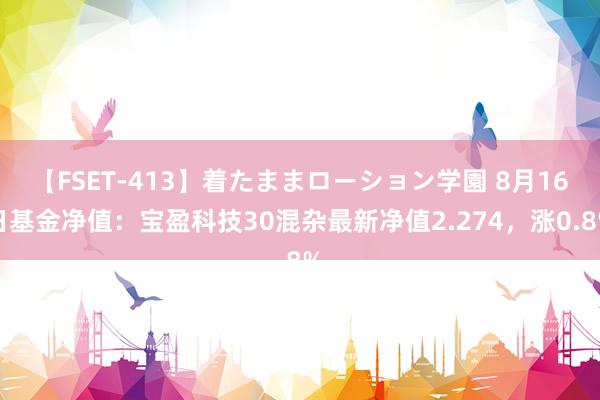 【FSET-413】着たままローション学園 8月16日基金净值：宝盈科技30混杂最新净值2.274，涨0.8%