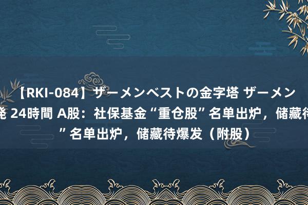 【RKI-084】ザーメンベストの金字塔 ザーメン大好き2000発 24時間 A股：社保基金“重仓股”名单出炉，储藏待爆发（附股）